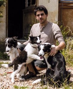 Sylvain et ses chiens